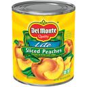 Del Monte Sliced Peaches in Extra Light Syrup, 105 Ounce Can -- 6 per case.