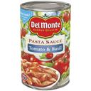 Del Monte Tomato and Basil Pasta Sauce, 24 Ounce -- 12 per case