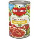 Del Monte Chunky Garlic and Herb Pasta Sauce, 24 Ounce Can -- 12 per case