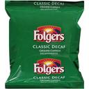 Folgers Classic Decaf Ground Coffee - 5.4 oz. pack, 30 packs per case
