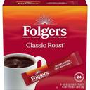Folgers Classic Roast Caffeine Instant Coffee, 1.69 Ounce -- 8 per case