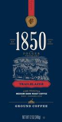 Folgers Trailblazer Medium Dark Roast Ground Coffee, 12 Ounce -- 6 per case.
