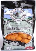 Ellsworth Farmer Certified Hot Buffalo Cheddar Cheese Curd, 5 Ounce -- 12 per case