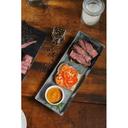 Double L Ranch Naturally Hardwood Smoked Sliced Black Pastrami Navel, 2.5 Pound -- 4 per case