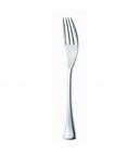 Chef and Sommelier Diaz 18/10 Stainless Steel Dinner Fork, 8 1/4 inch -- 36 per case.