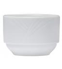 Arcoroc Horizon Extra Strong Porcelain Bouillon Cup, 9 Ounce -- 24 per case.