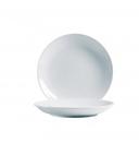 Arcoroc Rondo Extra Strong Porcelain Deep Plate, 12 inch -- 12 per case.