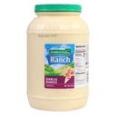 Hidden Valley Garlic Ranch Dressing, 1 Gallon -- 2 per case