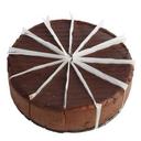 Lawlers 9 inch 12 Cut Ganache Chocolate Cheesecake, 108 Ounce -- 4 per case