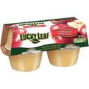 Lucky Leaf Unsweetened Applesauce, 16 Ounce -- 12 per case
