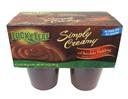 Knouse Foods Lucky Leaf Simply Creamy Chocolate Pudding, 3.5 Ounce -- 12 per case.