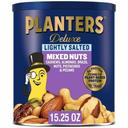 Planters Deluxe Lightly Salted Mixed Nuts, 15.25 Ounce -- 6 per case