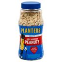 Planters Dry Roasted Unsalted Peanuts, 16 Ounce --12 per case