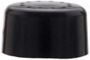 Vollrath Plastic Black Salt and Pepper Replacement Top Only -- 12 per case