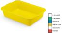 Vollrath Traex Color Mate Clear Food Box, 5 inch -- 6 per case