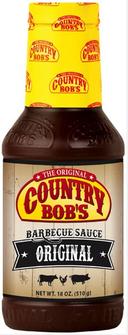 Country Bobs Original Barbecue Sauce, 18 Fluid Ounce -- 6 per case