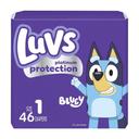 Luvs Platinum Size 1 Small Diaper - Jumbo Pack, 46 count - 2 per case