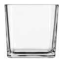 Libbey 5476 Large Cube Votive Candle Holder, 22 Ounce -- 12 per case.