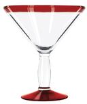 Libbey 92307R Aruba Red Cocktail Glass, 24 Ounce -- 12 per case.