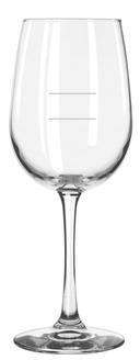Libbey 7510/1178N Vina Tall Wine Glass with Pour Lines, 16 Ounce -- 12 per case.
