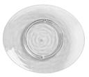 Libbey 92398 Infinium Wake Snack Plate, 8 x 6 7/8 inch -- 12 per case