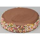 Love and Quiches 7 inch Chocolate Celebration Cake, 1.8 Pound