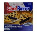 Chef Pierre Pre-Sliced Blueberry Lattice Pie, 34 Ounce -- 6 per case.