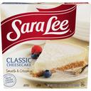 Sara Lee Classic Original Cream Cheesecake Dessert, 17 Ounce -- 12 per case.