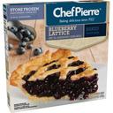 Sara Lee Chef Pierre Pre Baked Blueberry Lattice Crust Pie, 10 inch -- 6 per case.