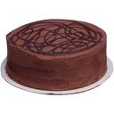 Sara Lee Round Chocolate Premium Butter Cream Layer Cake, 54 Ounce -- 4 per case.