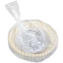 Sara Lee Chef Pierre Unbaked Lard Shortening Pie Shell, 10 inch -- 20 per case.