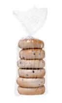 Sara Lee Par Baked Blueberry Swirl Bagel, 4 Ounce -- 72 per case.