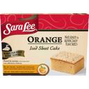 Sara Lee Iced Orange Sheet Cake, 12 x 16 inch -- 4 per case.