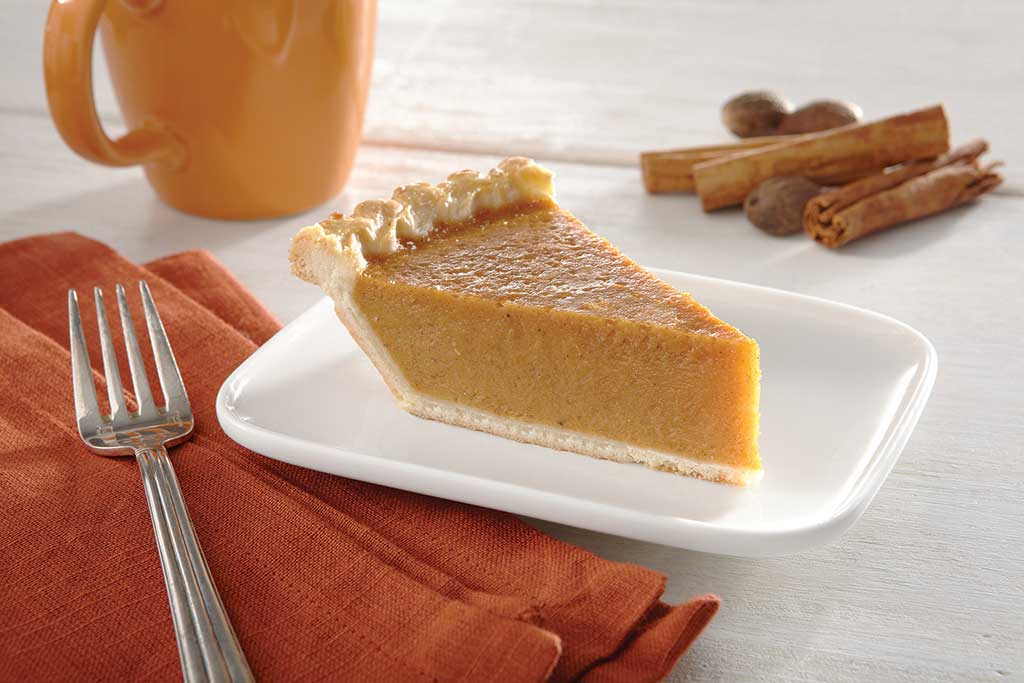 Sara Lee Chef Pierre Unbaked Pumpkin Pie, 10 inch -- 6 per case.