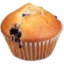Chef Pierre Individually Wrapped Blueberry Whole Grain Muffin, 4 Ounce -- 24 per case.