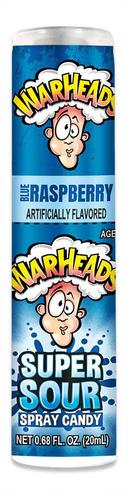 Warheads Super Sour Spray Candy -- 24 per case