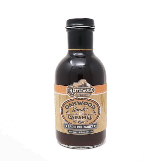 Spicin Foods Oakwood and Caramel Bbq Sauce, 87 Ounce Bottle