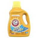 Arm and Hammer Plus OxiClean Fresh Scent Liquid Laundry Detergent, 100.5 Ounce -- 4 per case
