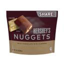 Hersheys Milk Chocolate Nuggets with Almonds - Share Pack, 10.1 Ounce Stand Up Bag -- 8 per case