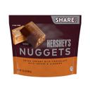 Hersheys Extra Creamy Milk Chocolate Nuggets with Toffee and Almonds - Share Pack, 10.2 Ounce Stand Up Bag -- 8 per case