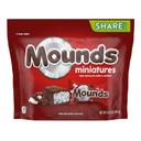 Mounds Miniatures Share Pack Dark Chocolate Candy Covered Coconut, 10.3 Ounce -- 8 per case