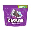 Hersheys Kisses Share Pack Special Dark Mildly Sweet Chocolate Candy - Stand Up Bag, 10 Ounce -- 8 per case