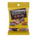 Hersheys Miniatures Assorted Chocolate Candy, 4.8 Ounce Peg Bag -- 12 per case