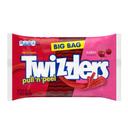 Twizzlers Pull N Peel Cherry Flavored Candy - Laydown Bag, 28 Ounce -- 8 per case