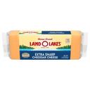 Land O Lakes Extra Sharp Yellow Cheddar Cheese Chunk, 8 Ounce - 14 per case
