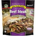John Soules Foods Fully Cooked Angus Beef Steak, 12 Ounce -- 6 per case