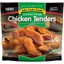 John Soules Foods Fully Cooked Tender Shaped Chicken Breast Patty Fritter, 1.50 Pound -- 6 per case