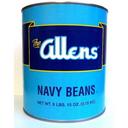 Allens Navy Beans, 111 Ounce Can -- 6 per case