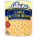 Allen Large Butter Bean, 108 Ounce Can -- 6 per case