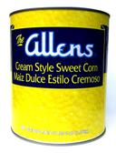 Allens Cream Style Sweet Corn, 106 Ounce Can -- 6 per case.